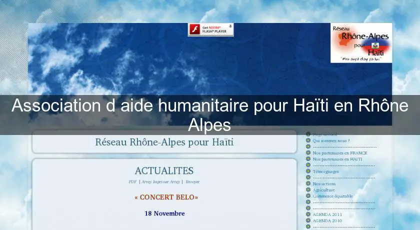 Association d'aide humanitaire pour Haïti en Rhône Alpes
