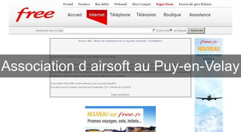 Association d'airsoft au Puy-en-Velay