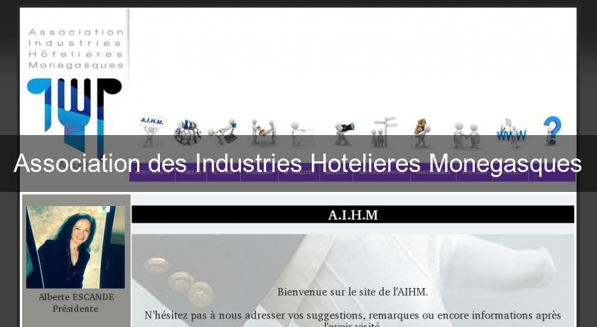 Association des Industries Hotelieres Monegasques Association des Industries Hotelieres Monegasques