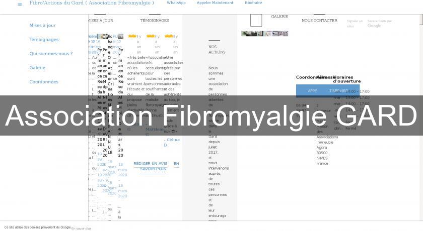 Association Fibromyalgie GARD Association Fibromyalgie GARD