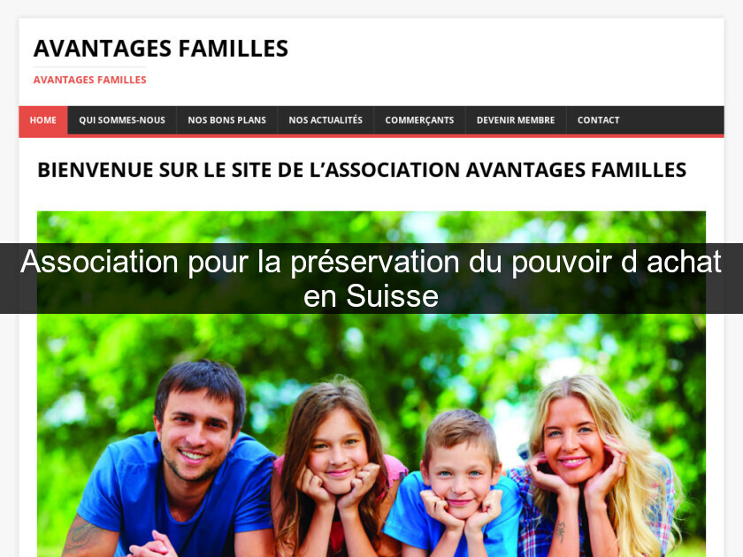 Association pour la préservation du pouvoir d'achat en Suisse Association pour la préservation du pouvoir d'achat en Suisse