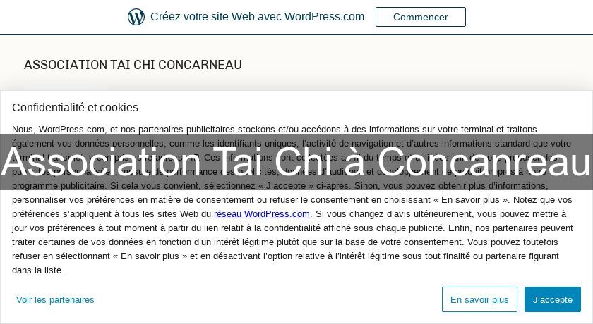 Association Tai Chi à Concanreau