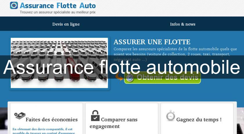 Assurance flotte automobile Assurance flotte automobile