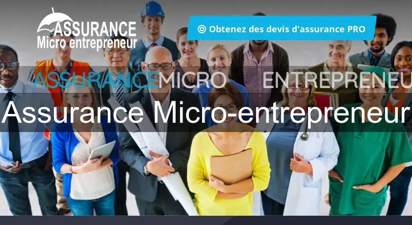 Assurance Micro-entrepreneur
