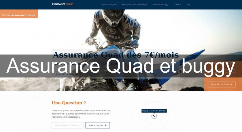 Assurance Quad et buggy Assurance Quad et buggy