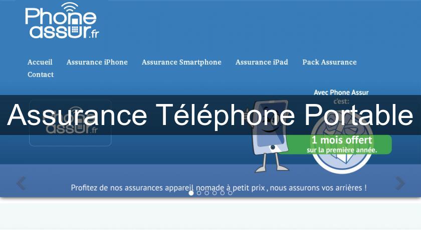 Assurance Téléphone Portable