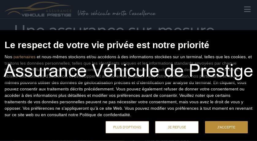 Assurance Véhicule de Prestige