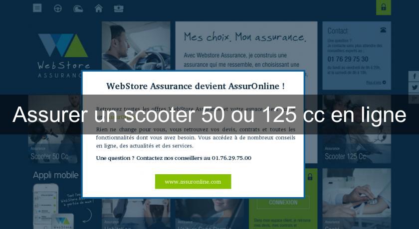 Assurer un scooter 50 ou 125 cc en ligne Assurer un scooter 50 ou 125 cc en ligne