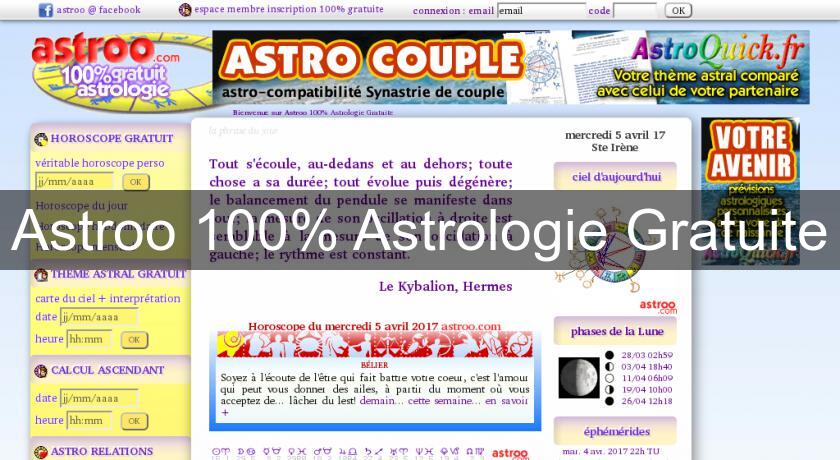 Astroo 100% Astrologie Gratuite Astroo 100% Astrologie Gratuite