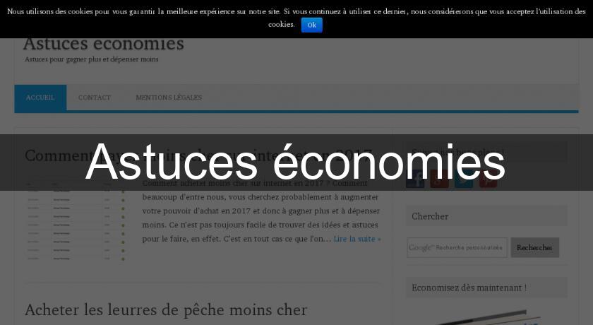 Astuces économies Astuces économies