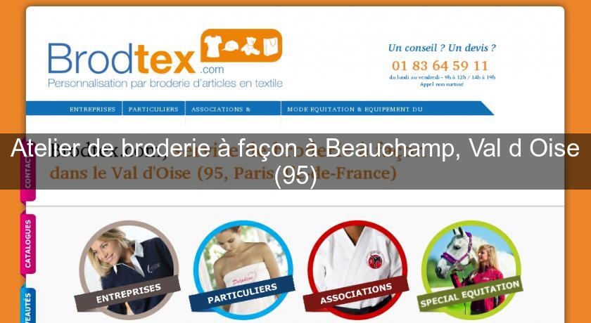Atelier de broderie à façon à Beauchamp, Val d'Oise (95) Atelier de broderie à façon à Beauchamp, Val d'Oise (95)