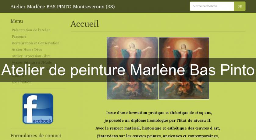 Atelier de peinture Marlène Bas Pinto