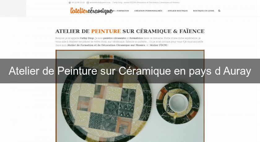 Atelier de Peinture sur Céramique en pays d'Auray Atelier de Peinture sur Céramique en pays d'Auray