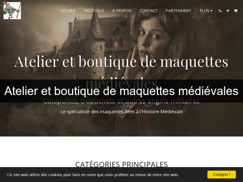 Atelier et boutique de maquettes médiévales Atelier et boutique de maquettes médiévales