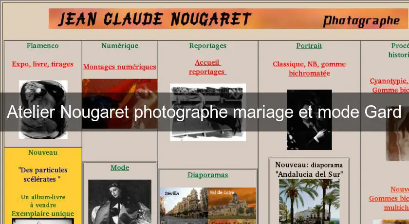 Atelier Nougaret photographe mariage et mode Gard