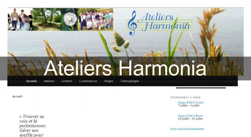 Ateliers Harmonia Ateliers Harmonia