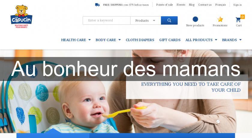 Au bonheur des mamans Au bonheur des mamans