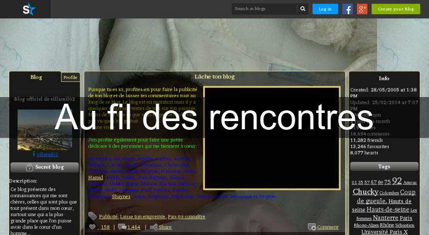 Au fil des rencontres Au fil des rencontres