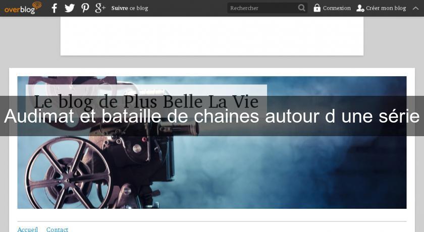 Audimat et bataille de chaines autour d'une série Audimat et bataille de chaines autour d'une série