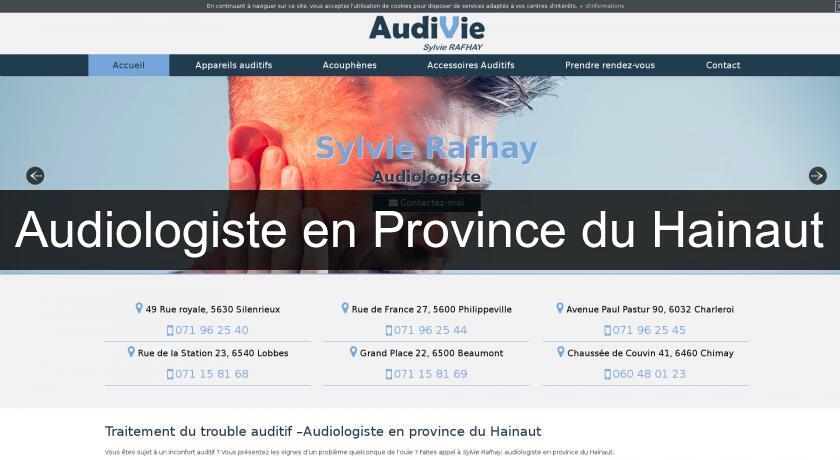 Audiologiste en Province du Hainaut Audiologiste en Province du Hainaut