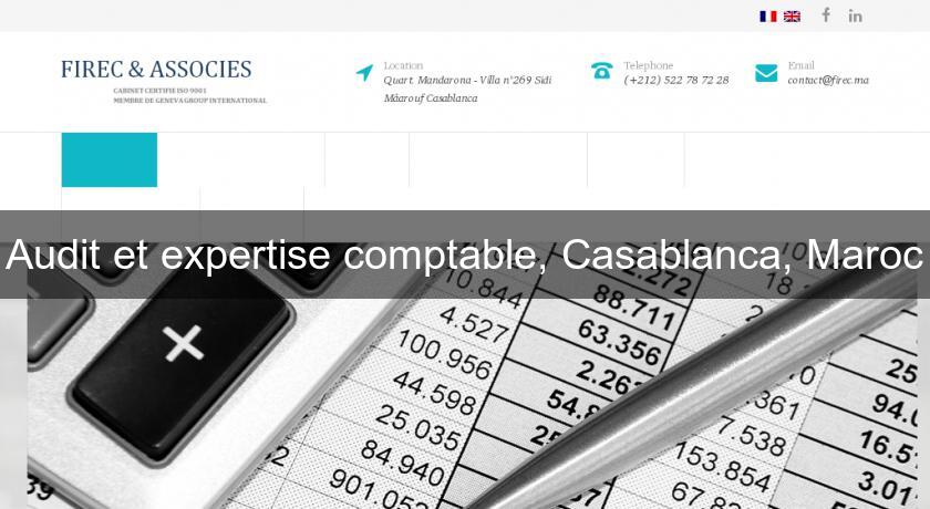 Audit et expertise comptable, Casablanca, Maroc Audit et expertise comptable, Casablanca, Maroc