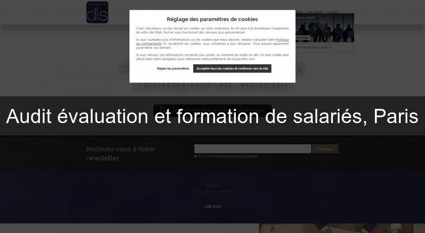 Audit évaluation et formation de salariés, Paris
