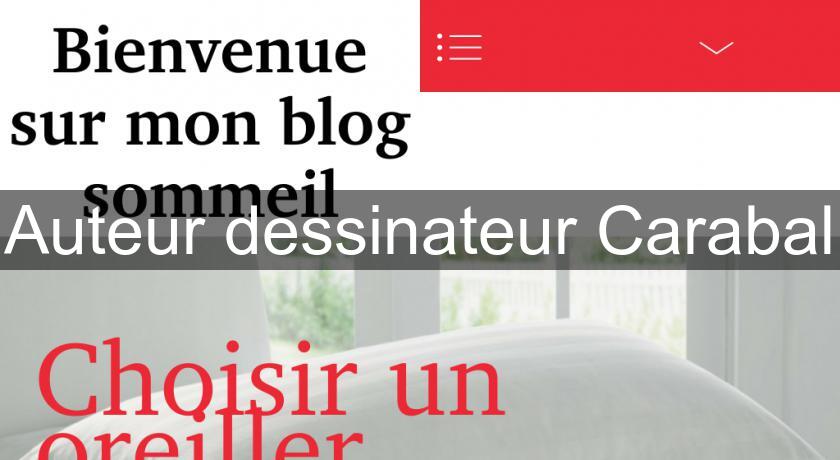 Auteur dessinateur Carabal Auteur dessinateur Carabal