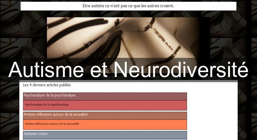 Autisme et Neurodiversité Autisme et Neurodiversité