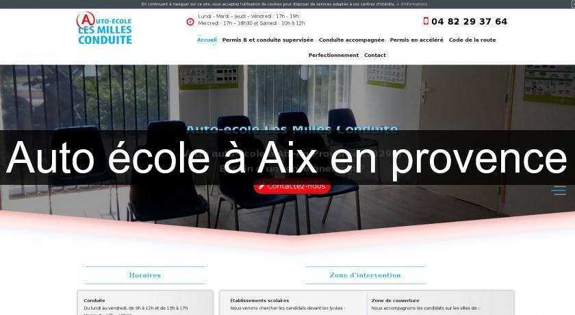 Auto école à Aix en provence Auto école à Aix en provence