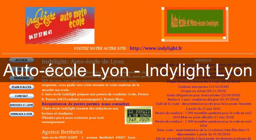 Auto-école Lyon - Indylight Lyon Auto-école Lyon - Indylight Lyon