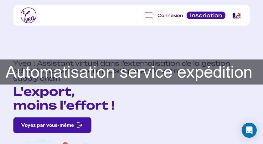 Automatisation service expédition 