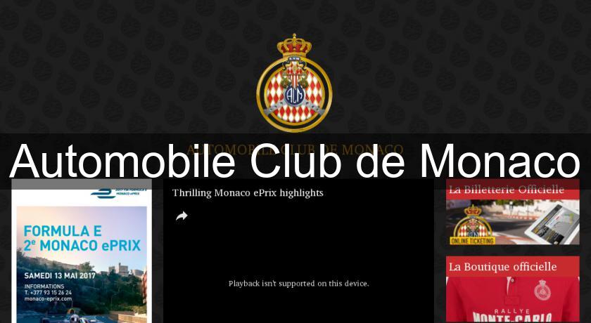 Automobile Club de Monaco Automobile Club de Monaco