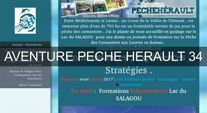 AVENTURE PECHE HERAULT 34 AVENTURE PECHE HERAULT 34