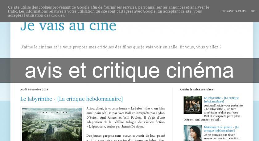 avis et critique cinéma avis et critique cinéma