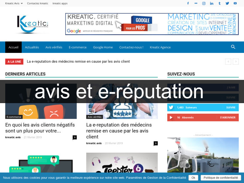 avis et e-réputation 