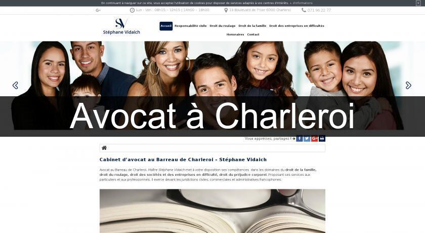 Avocat à Charleroi Avocat à Charleroi