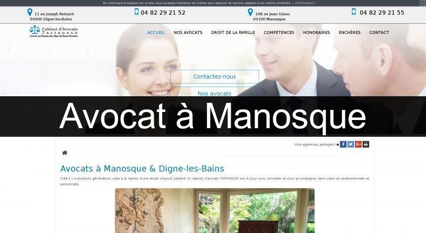 Avocat à Manosque Avocat à Manosque
