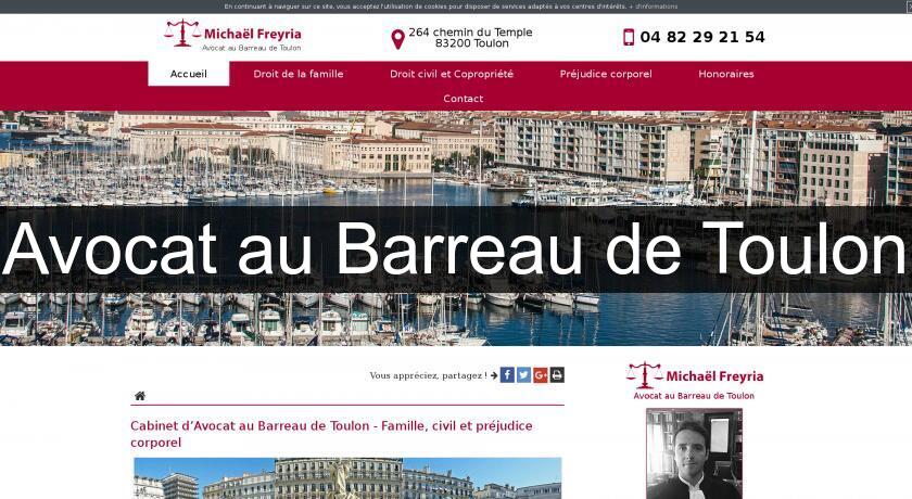 Avocat au Barreau de Toulon Avocat au Barreau de Toulon