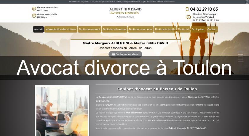 Avocat divorce à Toulon Avocat divorce à Toulon
