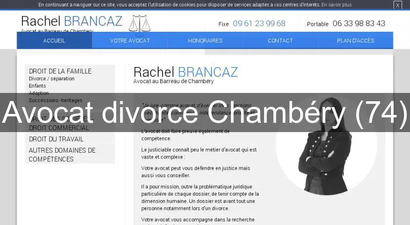 Avocat divorce Chambéry (74)