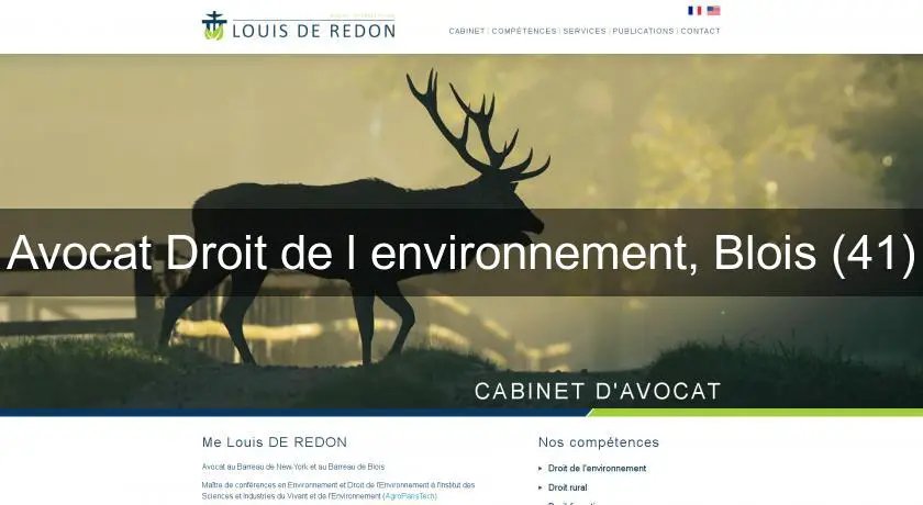 Avocat Droit de l'environnement, Blois (41)