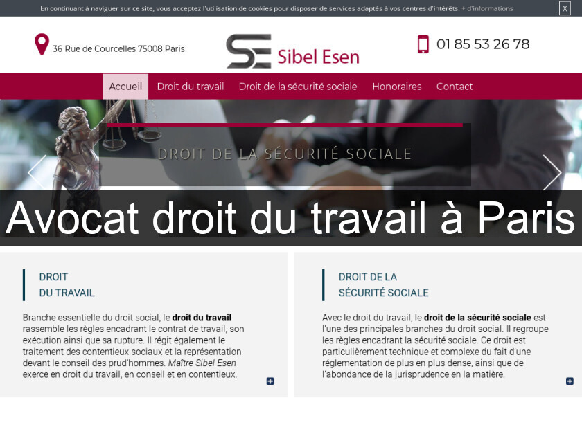 Avocat droit du travail à Paris