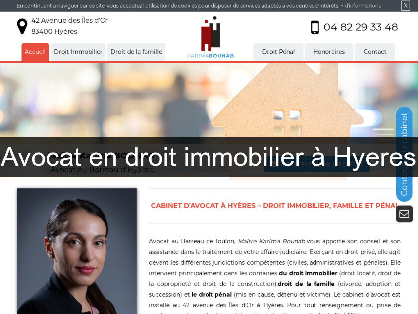 Avocat en droit immobilier à Hyeres