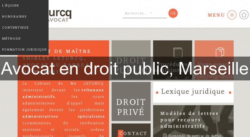Avocat en droit public, Marseille Avocat en droit public, Marseille