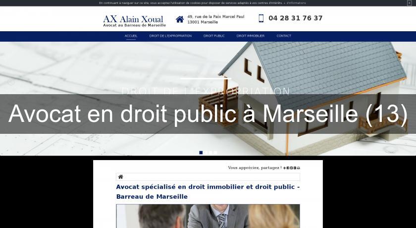 Avocat en droit public à Marseille (13) Avocat en droit public à Marseille (13)