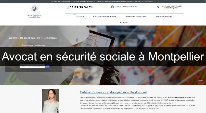 Avocat en sécurité sociale à Montpellier