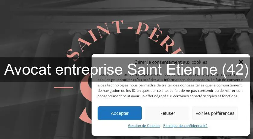 Avocat entreprise Saint Etienne (42)