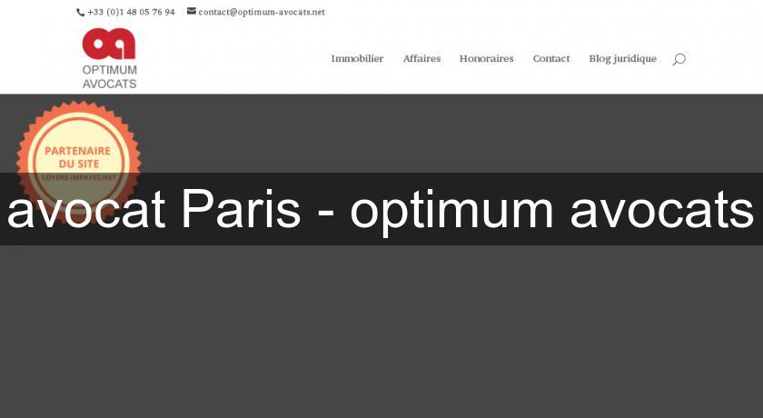 avocat Paris - optimum avocats avocat Paris - optimum avocats
