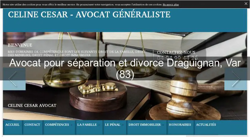 Avocat pour séparation et divorce Draguignan, Var (83)