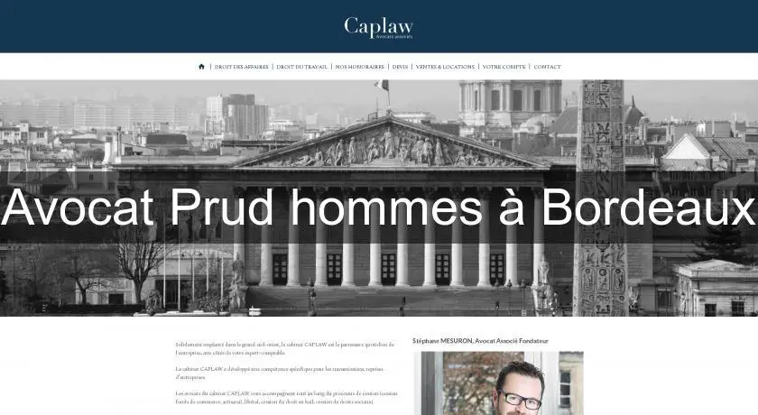 Avocat Prud'hommes à Bordeaux